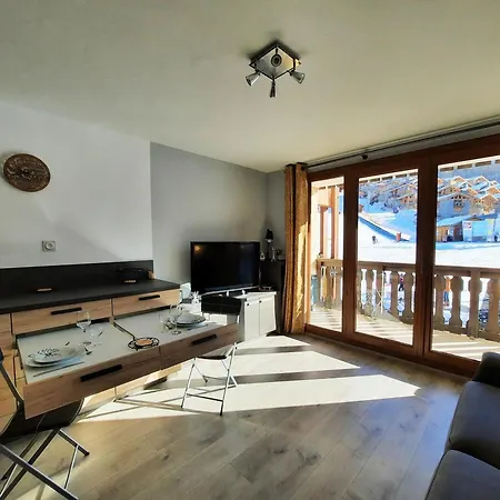 公寓 2 Pieces 4 Pers Au Pied Des Pistes Avec Balcon Expose Sud-est, Parking, Casier A Skis - Fr-1-452-363 圣马丁德贝尔维尔